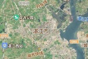 湛江市地图