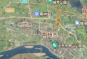 荆州市地图
